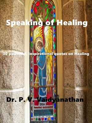 cover image of Speaking of Healing